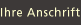 anschrift